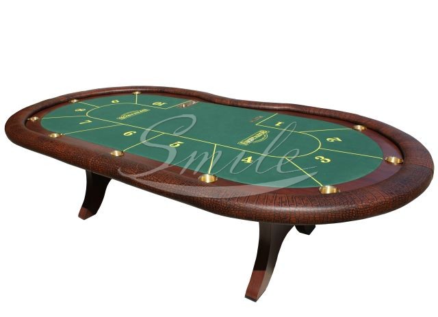 Стол для стад-покера "Люкс" на 10 игроков